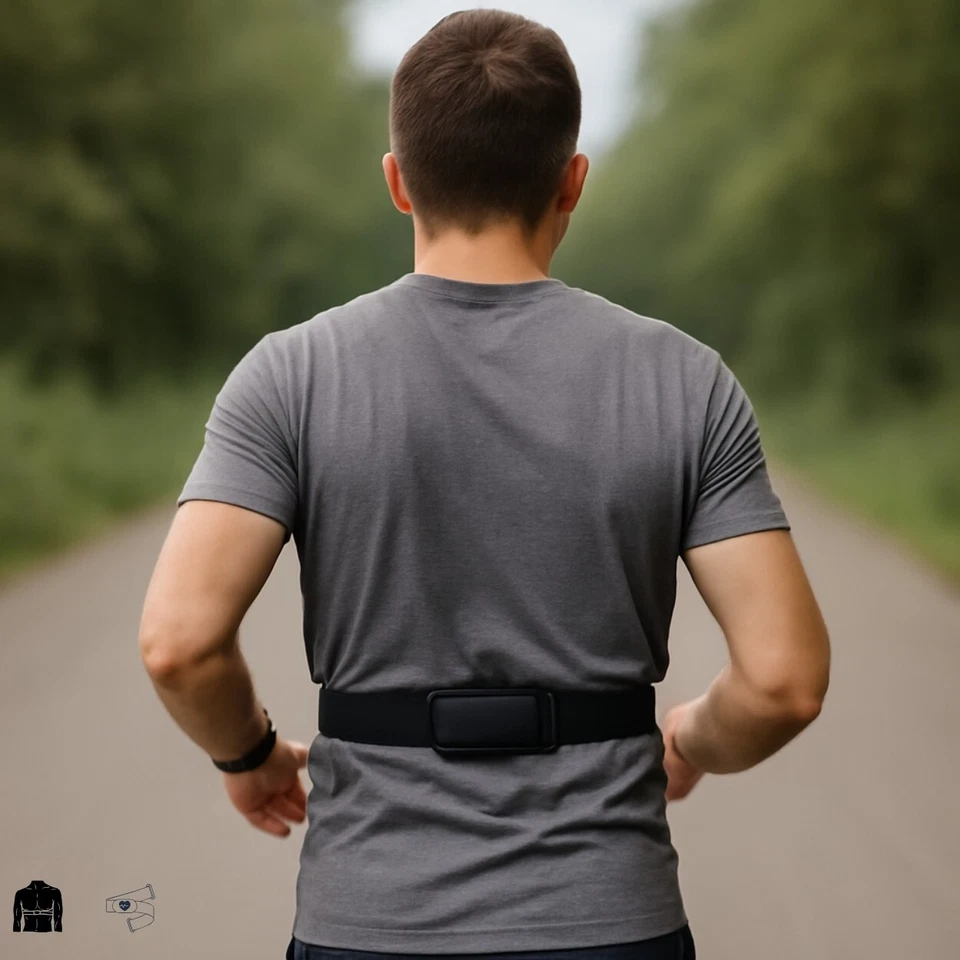 Wasserdichter Bluetooth 5.0 Herzfrequenz Brustgurt – ANT Herzmonitor - Bild 3 von 3