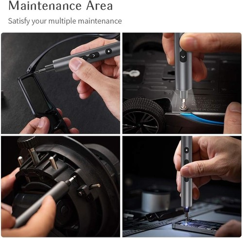 SM Mini Electric Screwdriver 28 in 1 Repair Tool Kit for iPhone/Laptop/Watch/PS5 - Picture 5 of 6