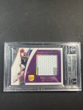 2020 Panini Immaculate Massive Materials Tyrese Haliburton Patch /25 BGS 8.5