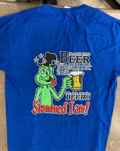 Vintage Mens Large Slammed I Am Dr 