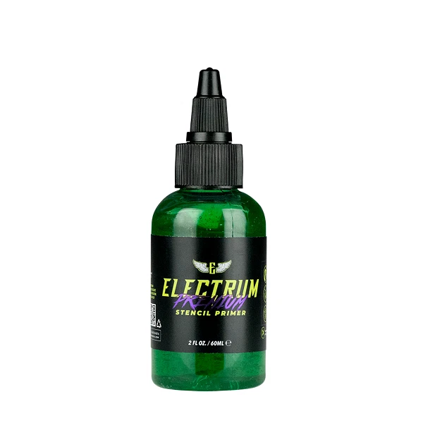 Electrum Premium Tattoo Stencil Primer - * 2oz * Solution Cream Transfer