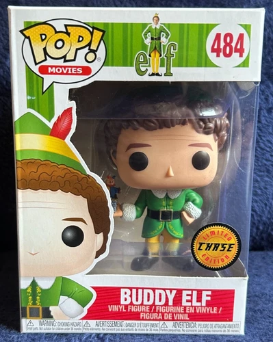 Funko Pop! Vinyl: Elf the Movie - Buddy Elf #484 1/6 CHASE rare