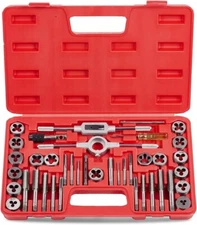 SAE Tap and Die Set Standard |Thread Repair Kits for Threading and Rethreading..