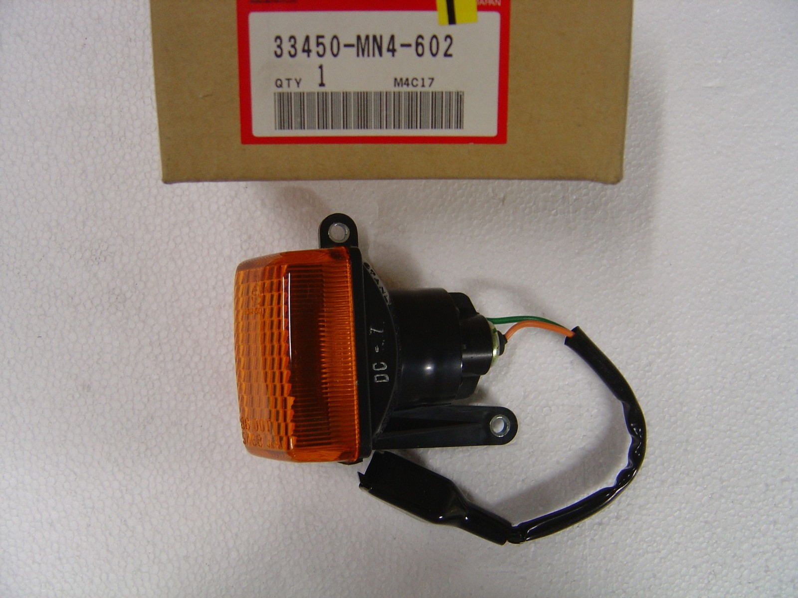 Clignotant avant gauche Honda 33450-MN4-602 finition origine haute résistance