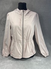 Avalanche Anorak Wind Jacket Womens Large Tan Lightweight
