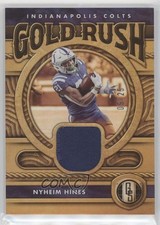 2022 Panini Gold Standard Gold Rush Prime 9/25 Nyheim Hines #GR-NHI qf8