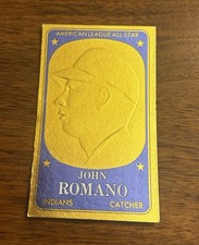 1965 Topps Embossed Baseball Set-Break # 10 John Romano EX