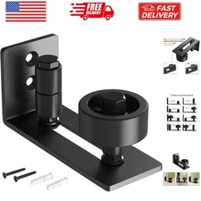 Sliding Barn Door Floor Guide for Bottom Adjustable Roller - 8 Setup Options ...