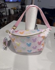 2026 Disney Stoney Clover Lane Pastel Mickey Mouse Icon Hip Fanny Pack Jumbo NWT