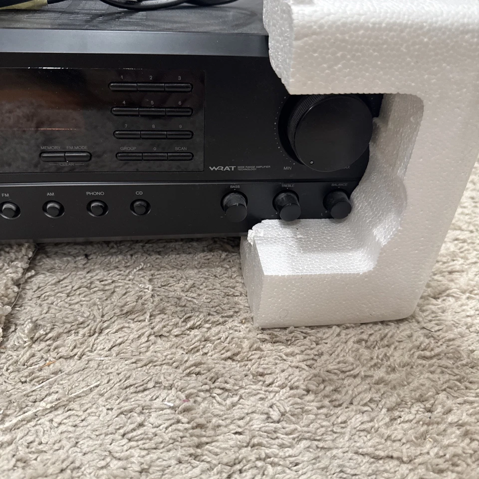 Onkyo TX-8011  - 2 Channel AM/FM Phono Stereo Receiver System - W/ Remote Bundle - Image 4 of 4