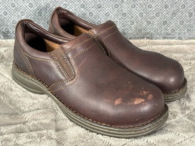Carolina Boots ESD Steel Toe Leather Brown ESD Rated Work Shoes Men's Sz 10.5 EE