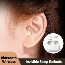 NEW Mini Hidden Earphones Wireless Smallest Invisible Earbuds For iPhone Samsung
