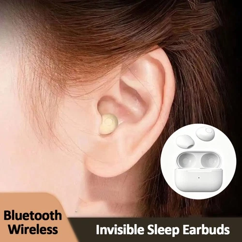 NEW Mini Hidden Earphones Wireless Smallest Invisible Earbuds For iPhone Samsung