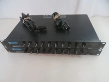 Crown 28M Eight Input Two Output Pre-Amplifier Mixer Lot of 2