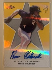 Leaf 2020 Perfect Game Reece Holbrook Autograph 1/1 #BA-RH1