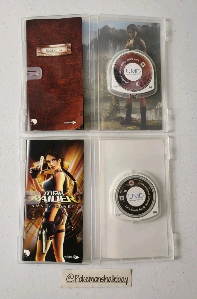 Lara Croft Tomb Raider Double Pack - Sony PSP Games *BOXED/COMPLETE - PAL* - Image 3 of 3
