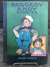 Raggedy Andy Stories 1960 by Johnny Gruelle HC Vintage Color Illustrations