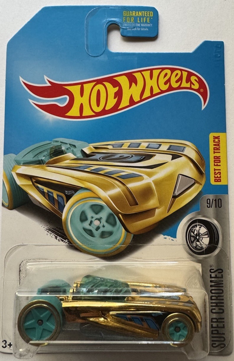 2017 Hot Wheels SUPER CHROMES 9/10 TREASURE HUNT Pharodox