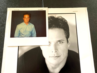 Scott Wolf Casting Polaroid Headshot Party Of Five Original Photo 2002 Type 1
