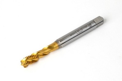 Haas M10x1.5 M HSS-E Spiral Flute Tap, 10mm Shank x 15mm Thread Length, 2.5XD