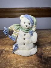 1997 Enesco Cherished Teddies Santa Express Snow Bear 269905