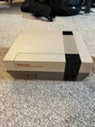 VINTAGE NINTENDO NES-001 ORIGINAL CONSOLE and CONTROLLER ONLY TESTED WORKS