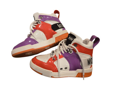 Moschino Streetball High-Top Sneakers Multiple colors kids size 36(approx 4.5)