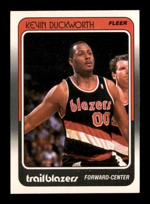 1988 Fleer #93 Kevin Duckworth RC NM/NM+ X3556564