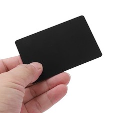 10 Pcs NFC Card NTAG216 Chip Printable Black PVC For Smartphones Premium