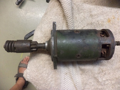 Starter, LUCAS, Used. Runs, Fits many British Cars.