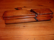 Profilhobel aus Holz aus Sammlungsauflösung, antik