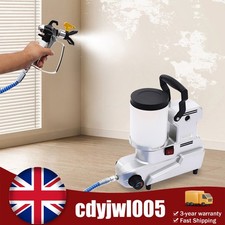 1600W Airless Paint Sprayer 120MPa, 0.66Gal Hopper w/16ft Hose, 220V UK Plug