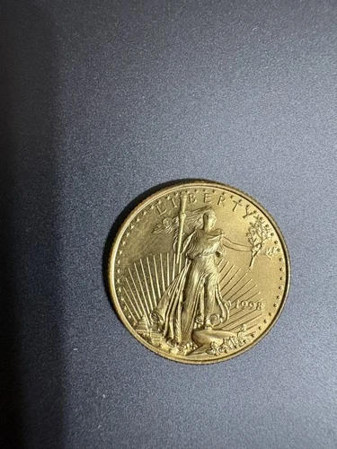 1998 American Eagle $10 Coin 1/4 oz Brilliant Uncirculated Gold