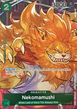 • Nekomamushi • OP01-048 Alt Art Box Topper Romance Dawn Foil One Piece TCG NM