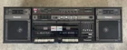 Panasonic RX-CW43 Dual Auto Reverse Stereo Cassette Vintage Boombox -  READ