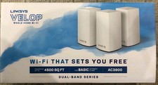 Linksys Velop AC3900 Dual-Band Whole Home Wi-Fi System 3-Pack VLP0103