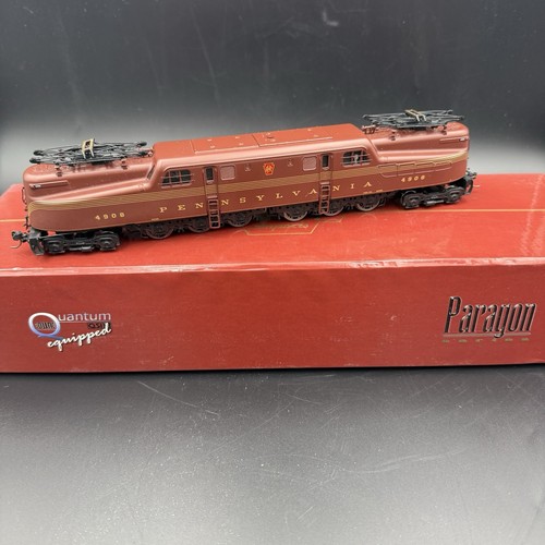 Locomotora eléctrica Broadway Limited HO Pennsylvania GG1 DCC/SOUND PRR 4908 roja | Condition: Used