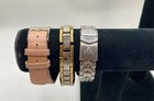 Anne Klein Women's Watches Lot of 3 Leather Two-Tone Stainless Steel Quartz — photo 3