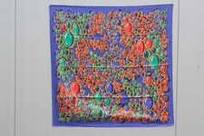 Vintage Jean-Claude JITROIS silk scarf 63569 