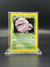 Pokemon Dark Weezing 14/82 Team Rocket Holo - NEAR MINT