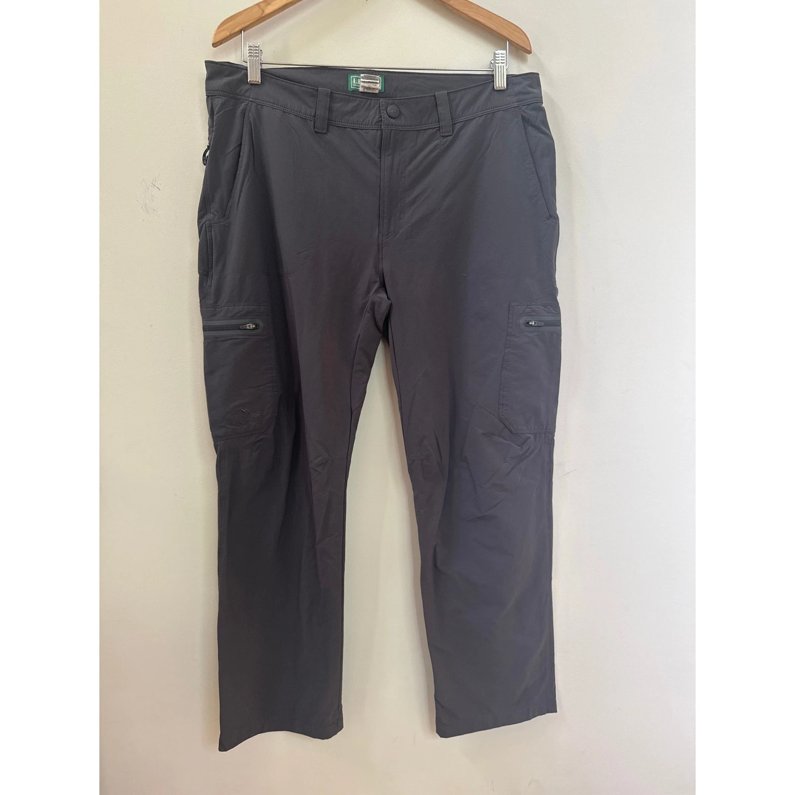 LL Bean Men's Water-Resistant Cresta Hiking Pants, Standard Fit 36X29 Outdoor