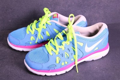 Nike Sneaker Dual Fusion Run 2 Damen Sportschuhe Gr. 37,5 türkis pink Mesh BS732