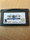 Final Fantasy I & II: Dawn of Souls Game Boy Advance Cartridge Tested Authentic