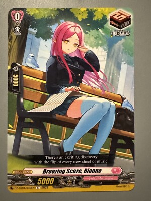 CARDFIGHT VANGUARD BREEZING SCORE RIANNE (LYRICAL MONASTERIO) DZ-SS01/049EN C