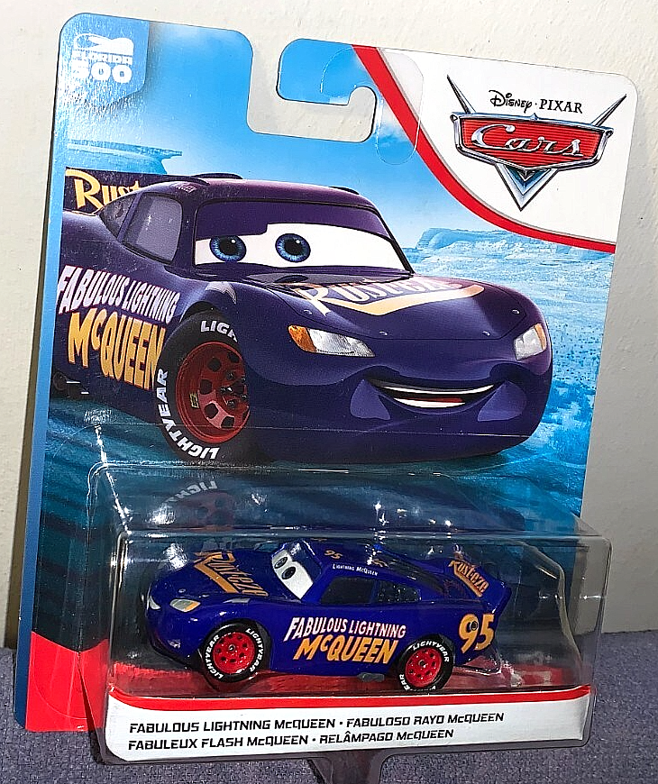 DISNEY PIXAR CARS 2018 FLORIDA 500 #95 FABULOUS LIGHTNING McQUEEN