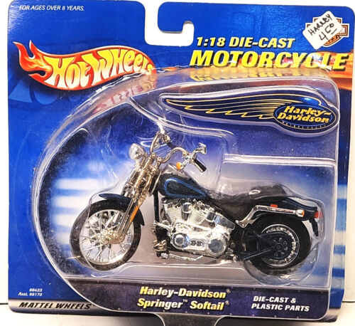 2000 Hot Wheels ~ 1:18 Motorcycle ~ Harley-Davidson Springer Softail
