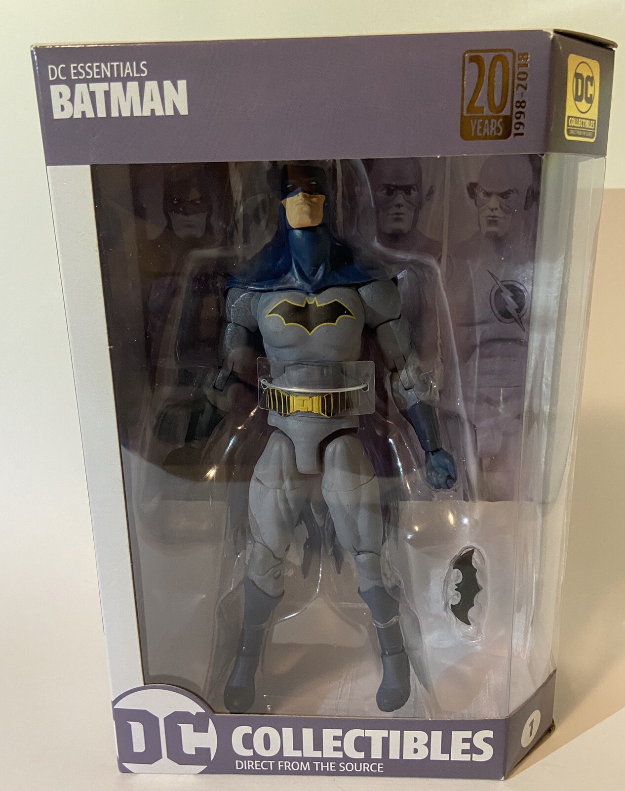 DC Essentials 20 Year Anniversary Batman Action Figure