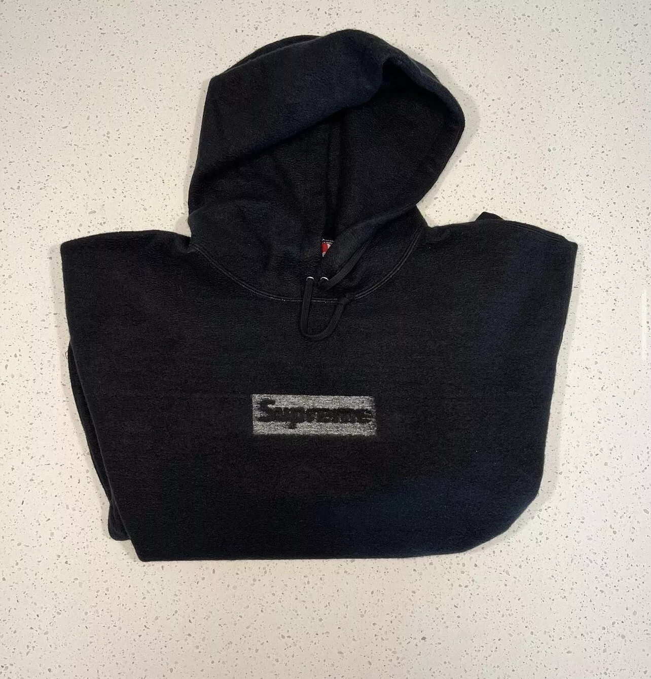 Sweat shirt à capuche logo Supreme Inside Out Box « noir » taille Large