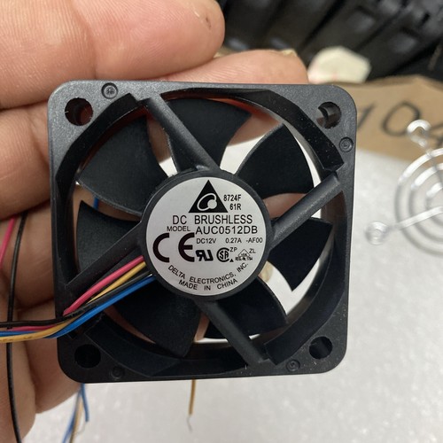 DELTA ELECTRONICS DC BRUSHLESS FAN 4-Pin MODEL AUC0512DB 12V 0.27A - Picture 4 of 7