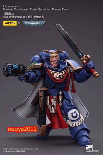 JOYTOY Warhammer 40K JT6441 1/18 Ultramarines Primaris Captain with Power Sword - Picture 9 of 11